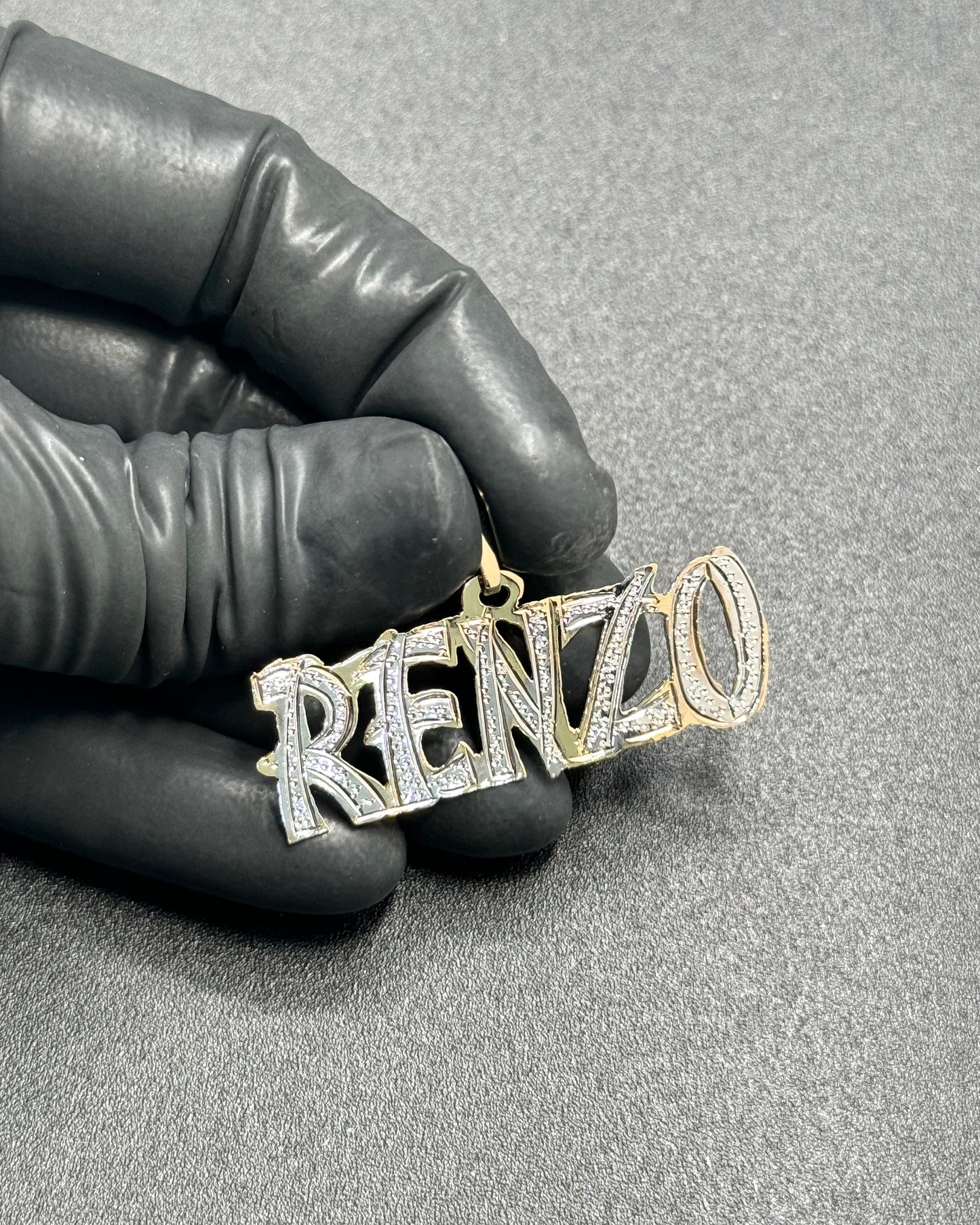 10K Gold Name Plate