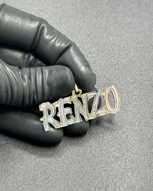 10K Gold Name Plate