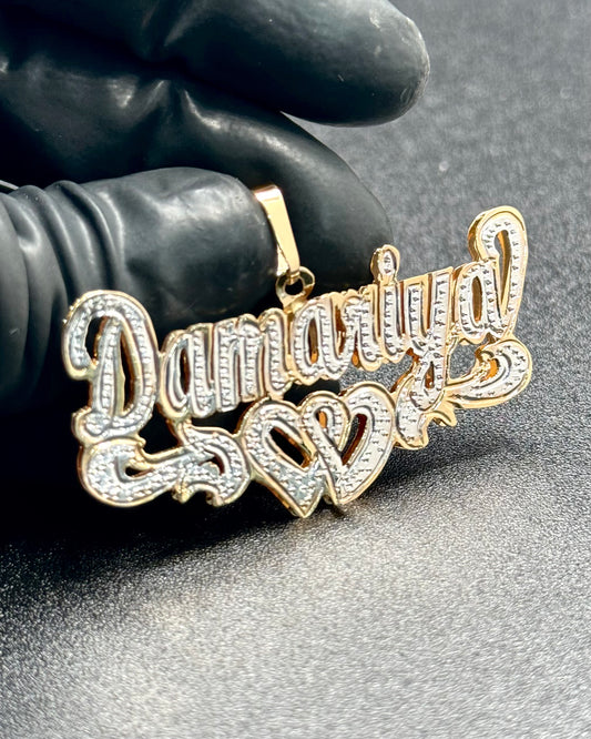 Gold Name Plate