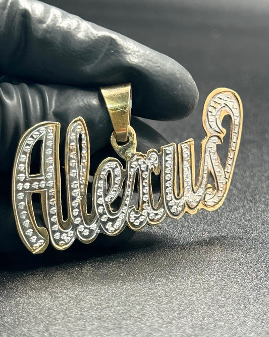 Gold Name Plate - Single Plate