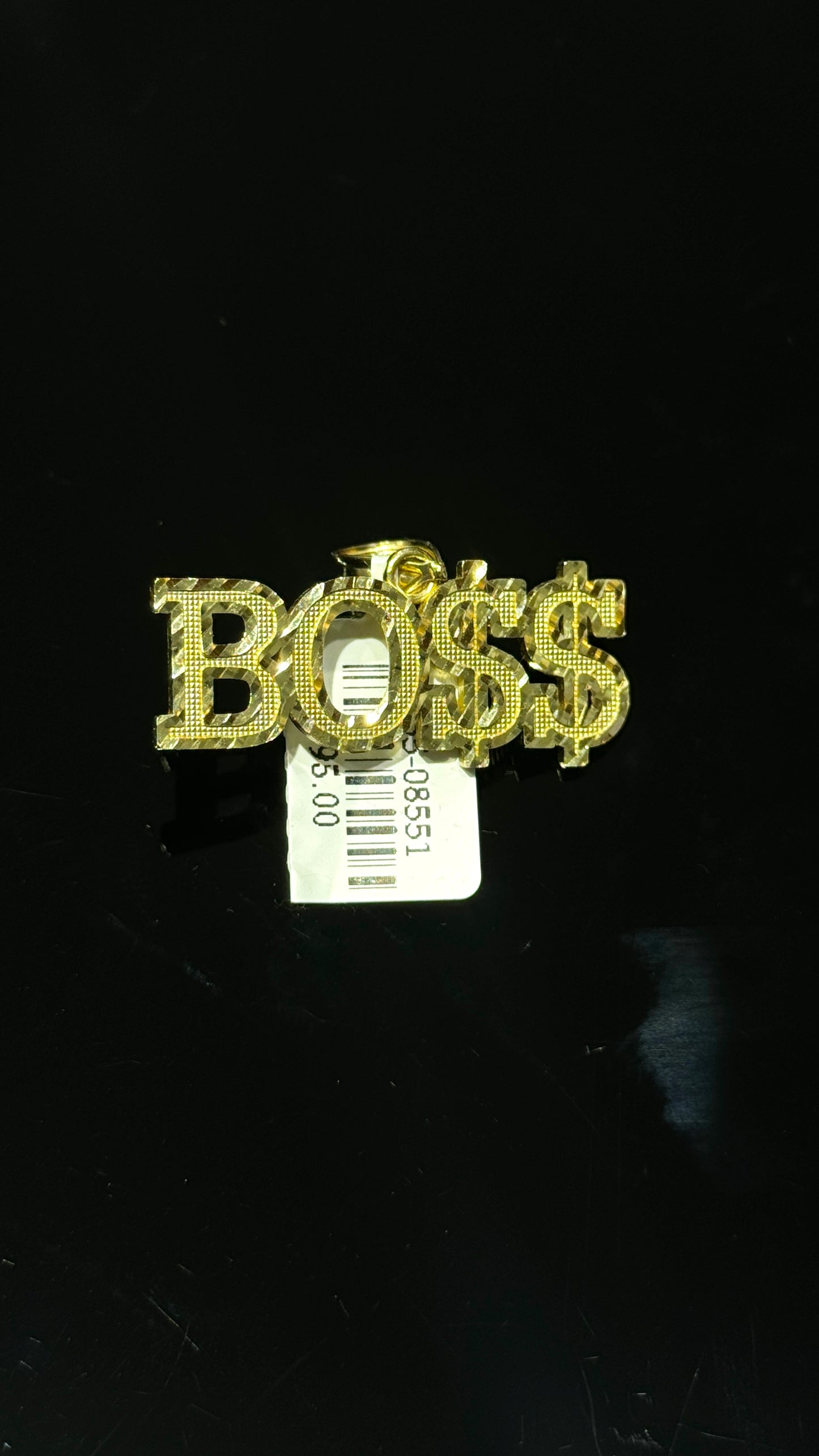 10K Yellow Gold 1In Boss 3Grms