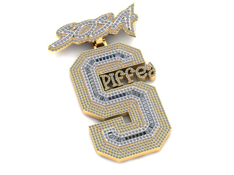 Diamond Custom Charm - Sosa