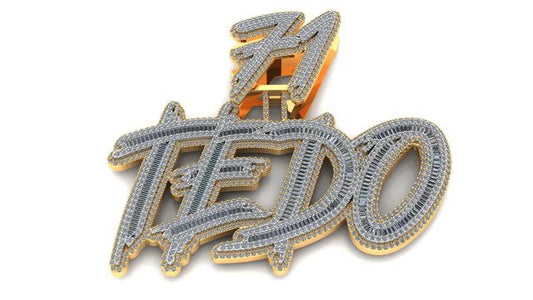 ?Œtedo” Diamond Pendant
