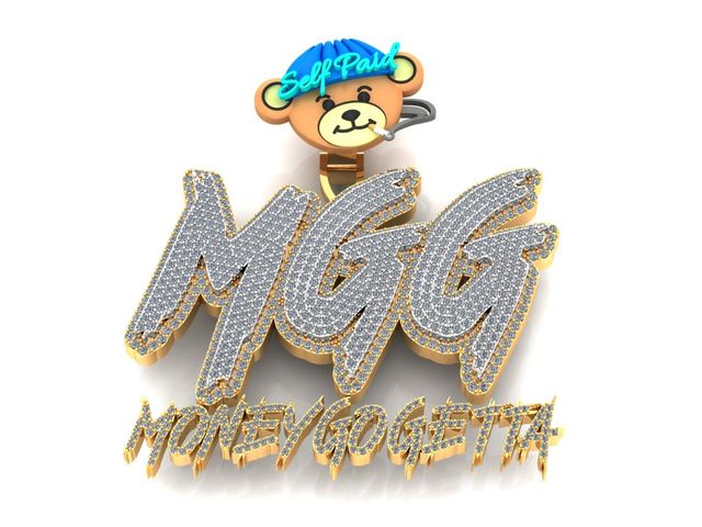 "Mgg" Pendant With Custom Name