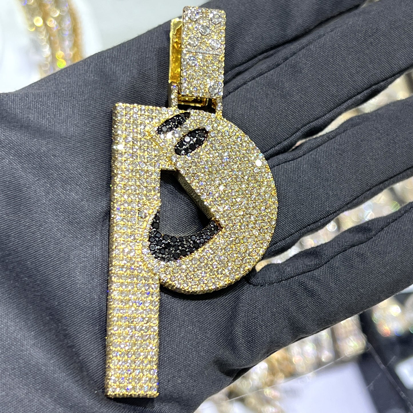 "P" Custom Charm