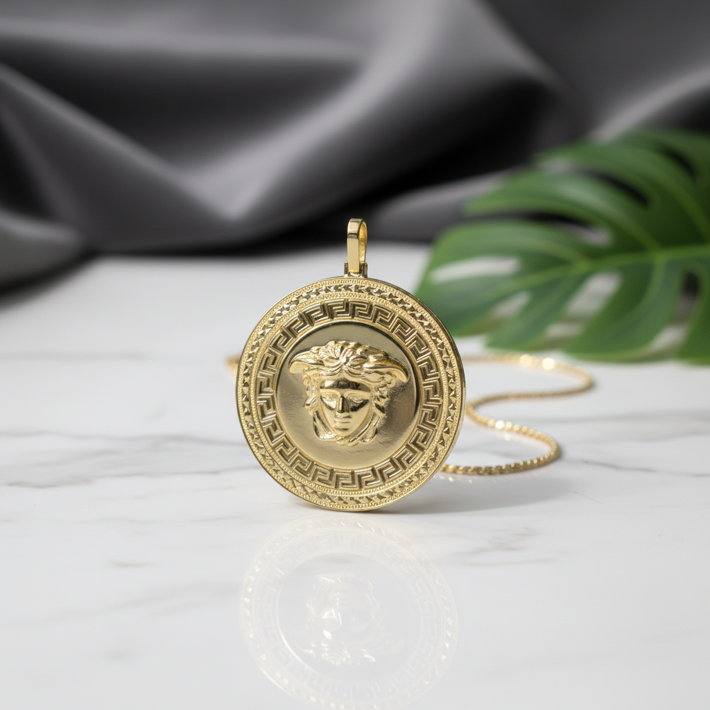 10 Gold Approx 2Inch Pendant Approx.39.8Gram