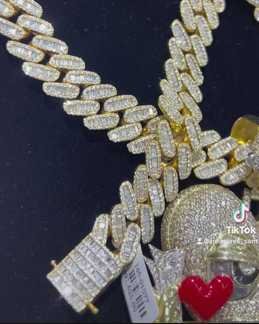 Fully Ice-Out Custom Necklace