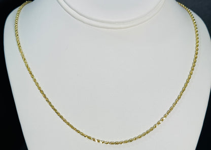 2MM SOLID ROPE CHAIN