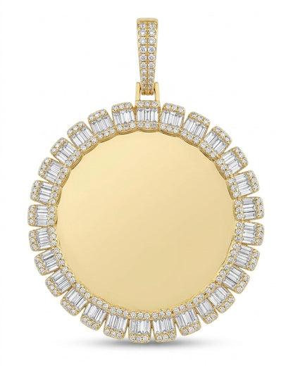 10Ky 2.95Ctw Diamond Bag Memory Charm