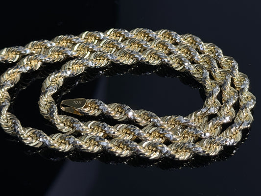 10K SOLID PAVE ROPE
