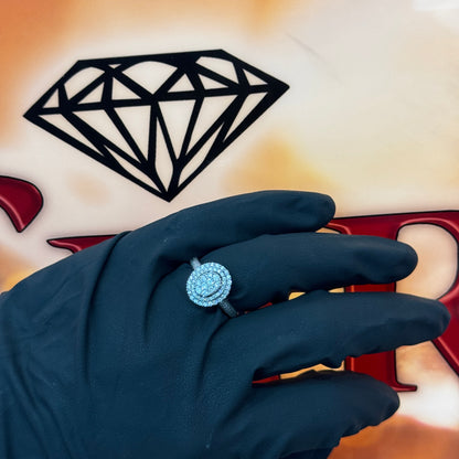 10K White Gold 0.50Ctw Diamond Ring