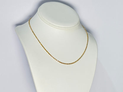 2MM SOLID ROPE CHAIN