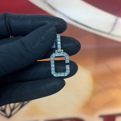 10K Yellow Gold 0.18Ctw Diamond Initial C