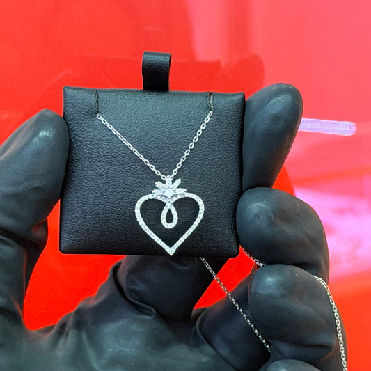 14Kwg 0.33Ctw Diamond Heart