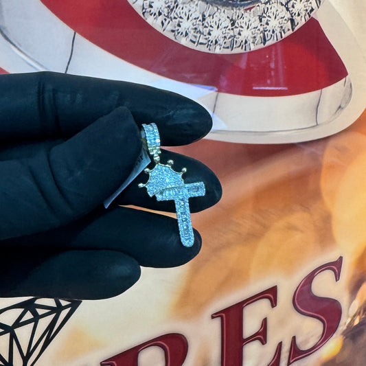 10K Yellow Gold Initial T  0.50Ctw Diamond Crown