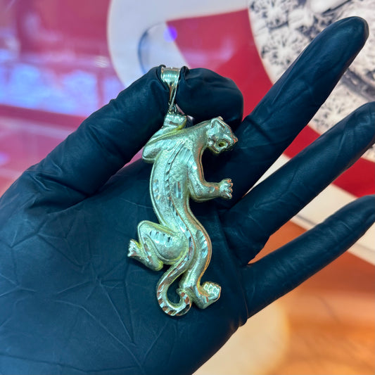 10K Yellow Gold 2.5Inch Panther Approx. 13.8Grams