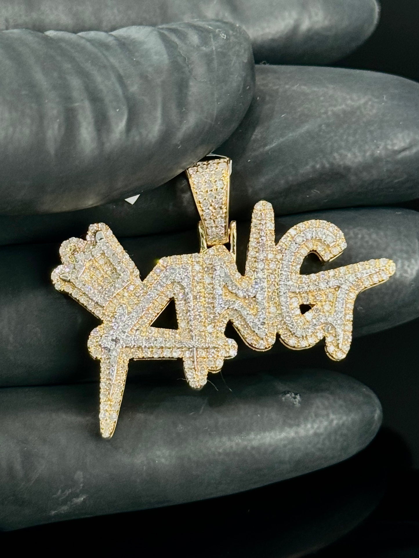 KING with Crown .99ctw diamonds