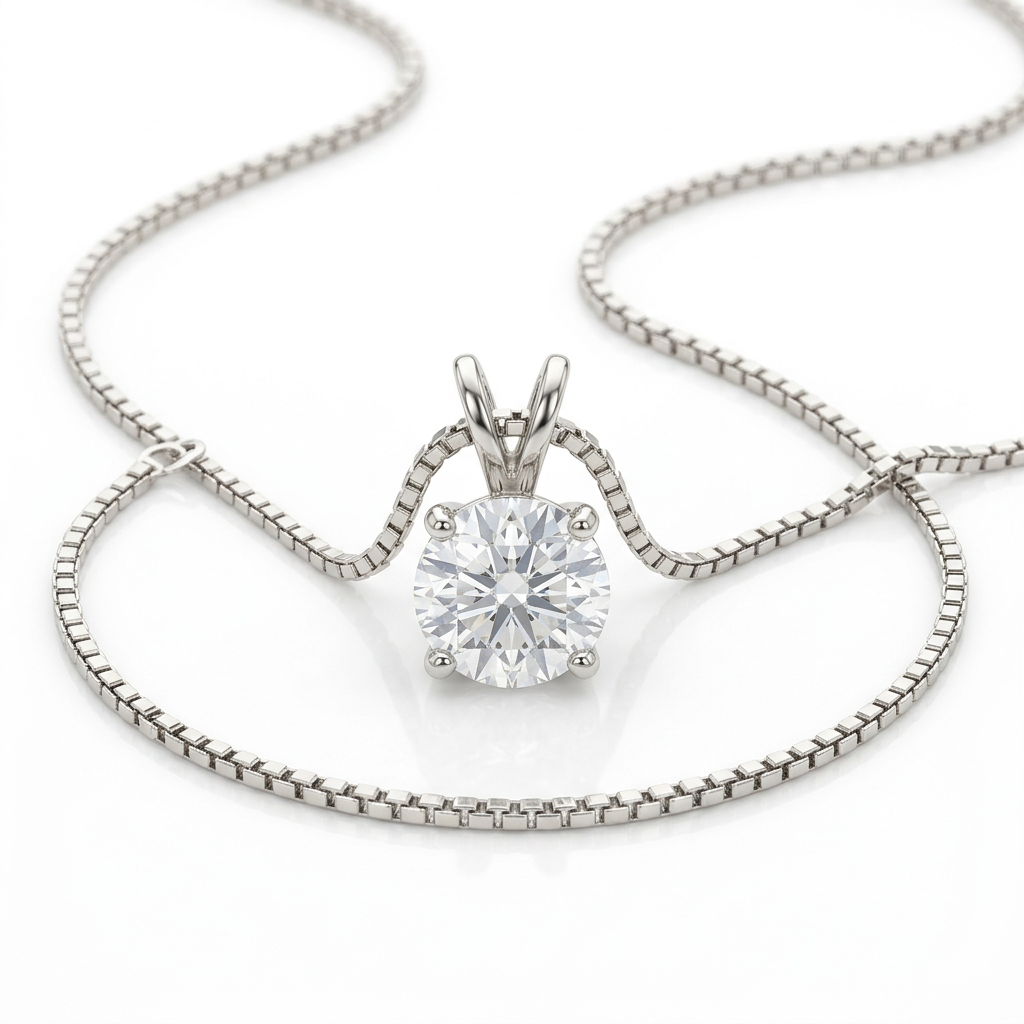 Original pendant on white background