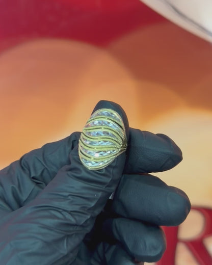 10k Yellow Gold Size 7 Fancy Gold Ring