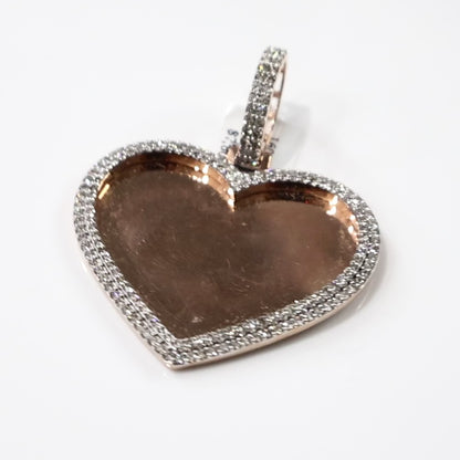 10 Rose Gold 2.45Ct Picture Pendant